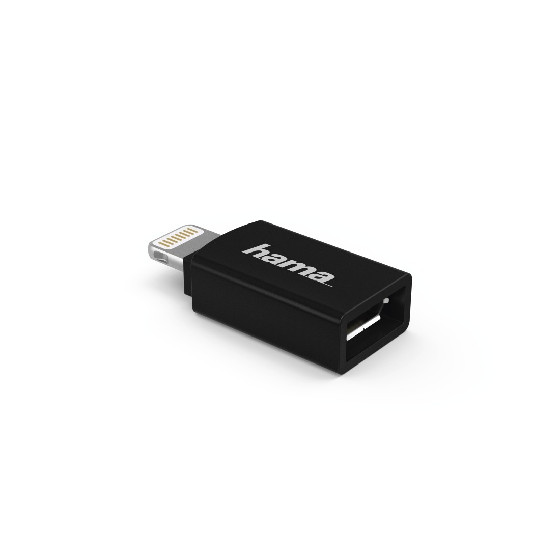 Hama Micro-USB naar Lightning-adapter IT Oplader Zwart