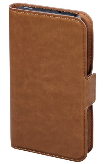 Hama Booklet smart move L Telefoonhoesje Bruin