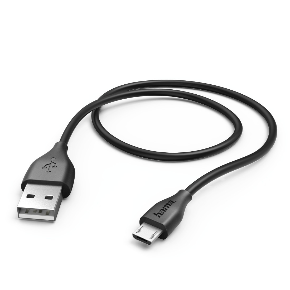 Hama Laadkabel micro-USB 1.4 meter Oplader Zwart