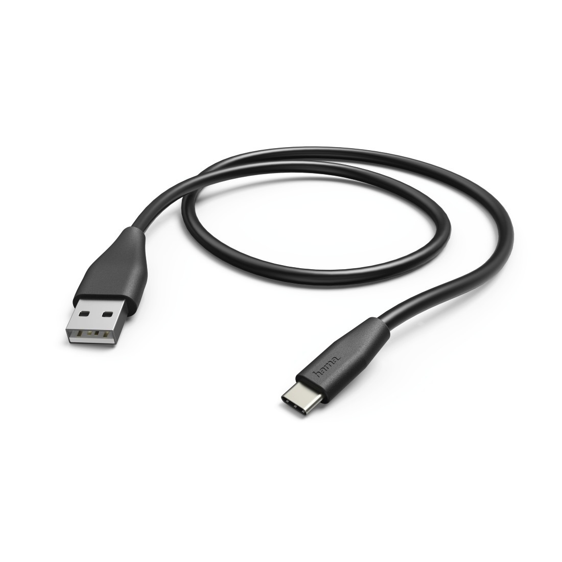 Hama Laad/synchro kabel USB TYPE-C 1.5M Telefonie accessoire Zwart
