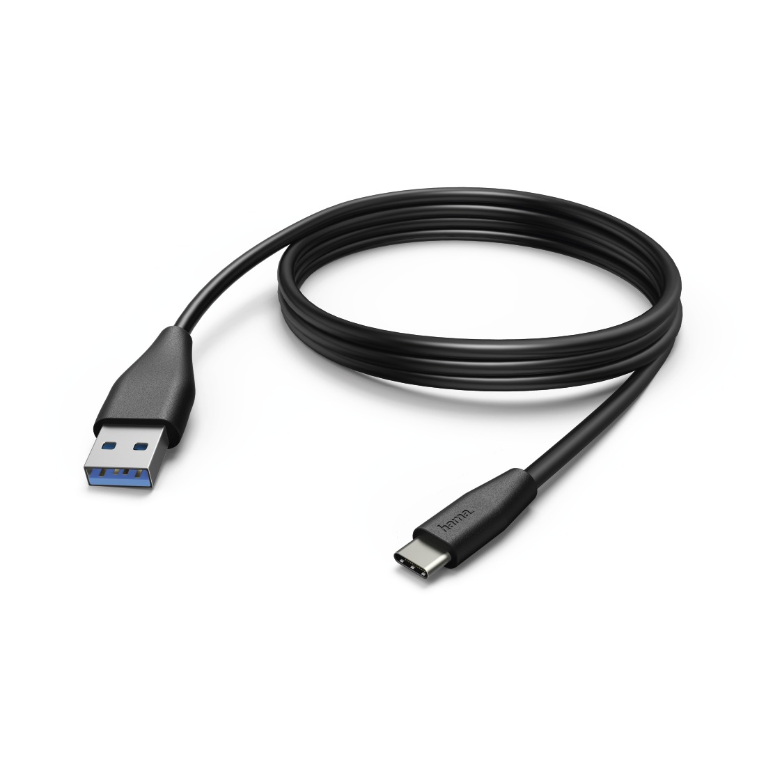 Hama telefonie accessoire Laad-synchro kabel USB TYPE-C 3M zwart
