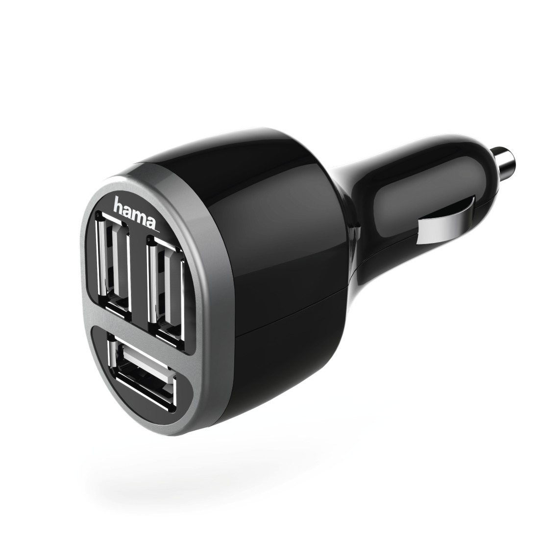 Hama Premium autoladerpicco TRIPLE USB Oplader Zwart