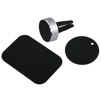Hama Smartphonehouder magnet ALU Telefoonhouder Zwart