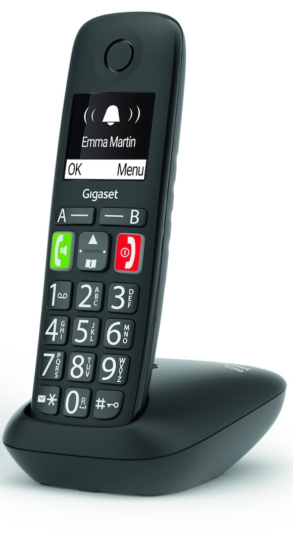 Gigaset E290 Huistelefoon Zwart