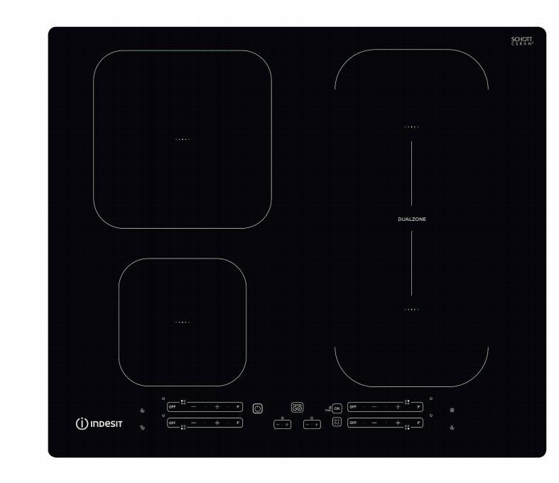 Indesit keramische inductiekookplaat