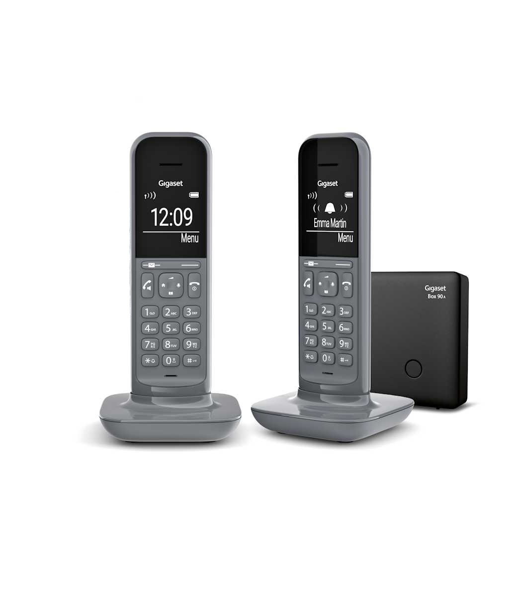 Gigaset CL390AR BNL DUO Dect telefoon Grijs