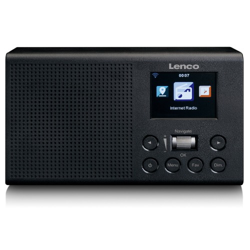 Lenco DIR-60 FM radio Zwart