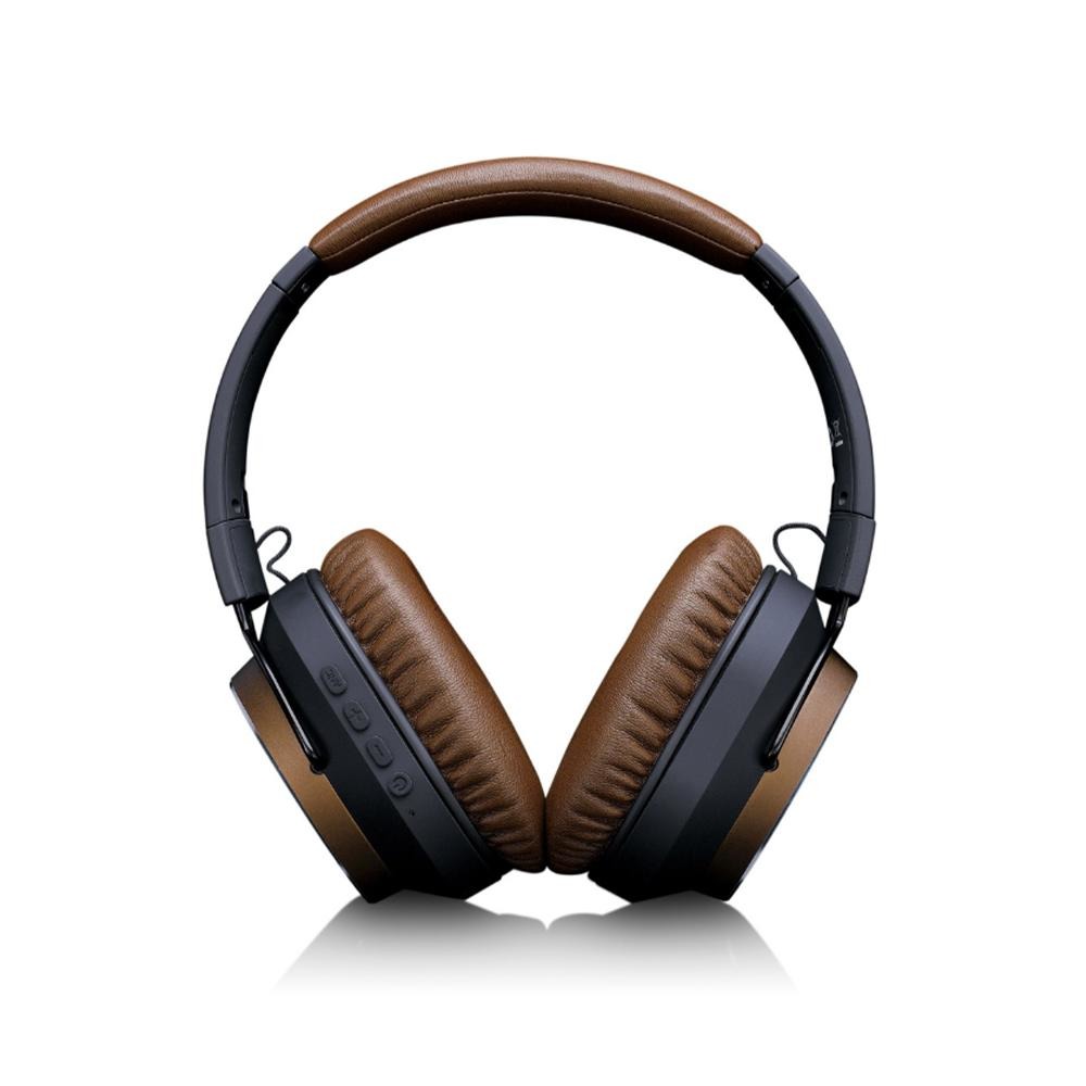 Lenco Bluetooth® Koptelefoon Met Active Noise Cancelling(Anc) Hpb 730bn Bruin zwart online kopen