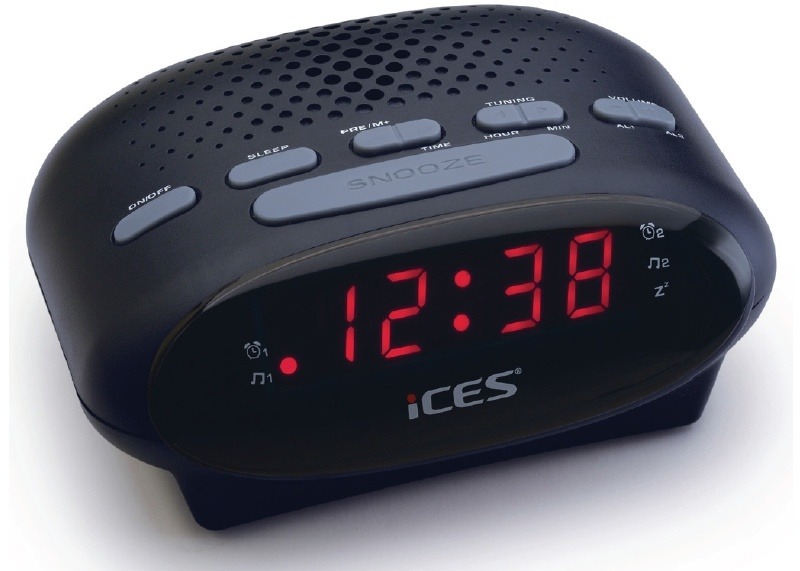 ICes-electronics Ices ICR-210 Wekkerradio Zwart online kopen