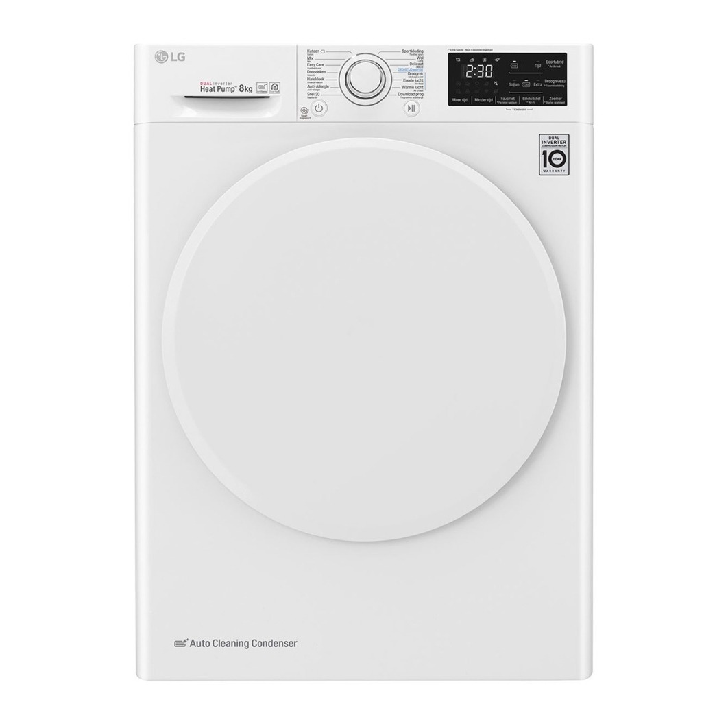 LG RC80U2AV0Q Warmtepompdrogers Wit online kopen