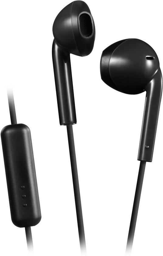 JVC earbud oordopjes HAF17MBE zwart