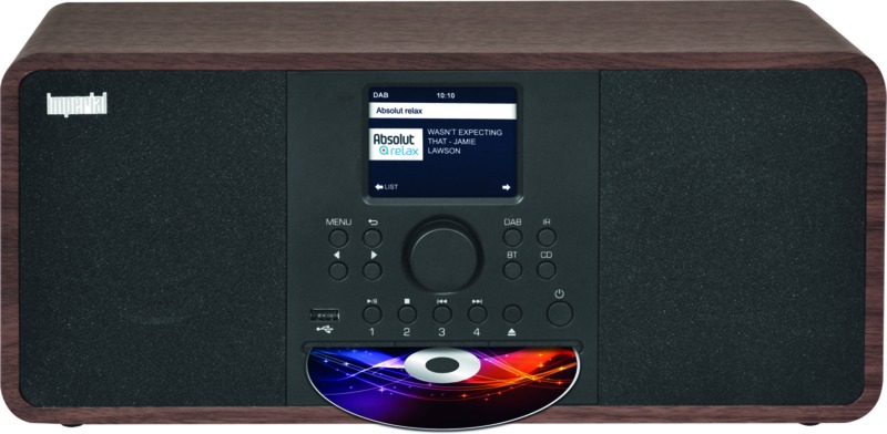 Imperial dab radio Dabman i205CD hout