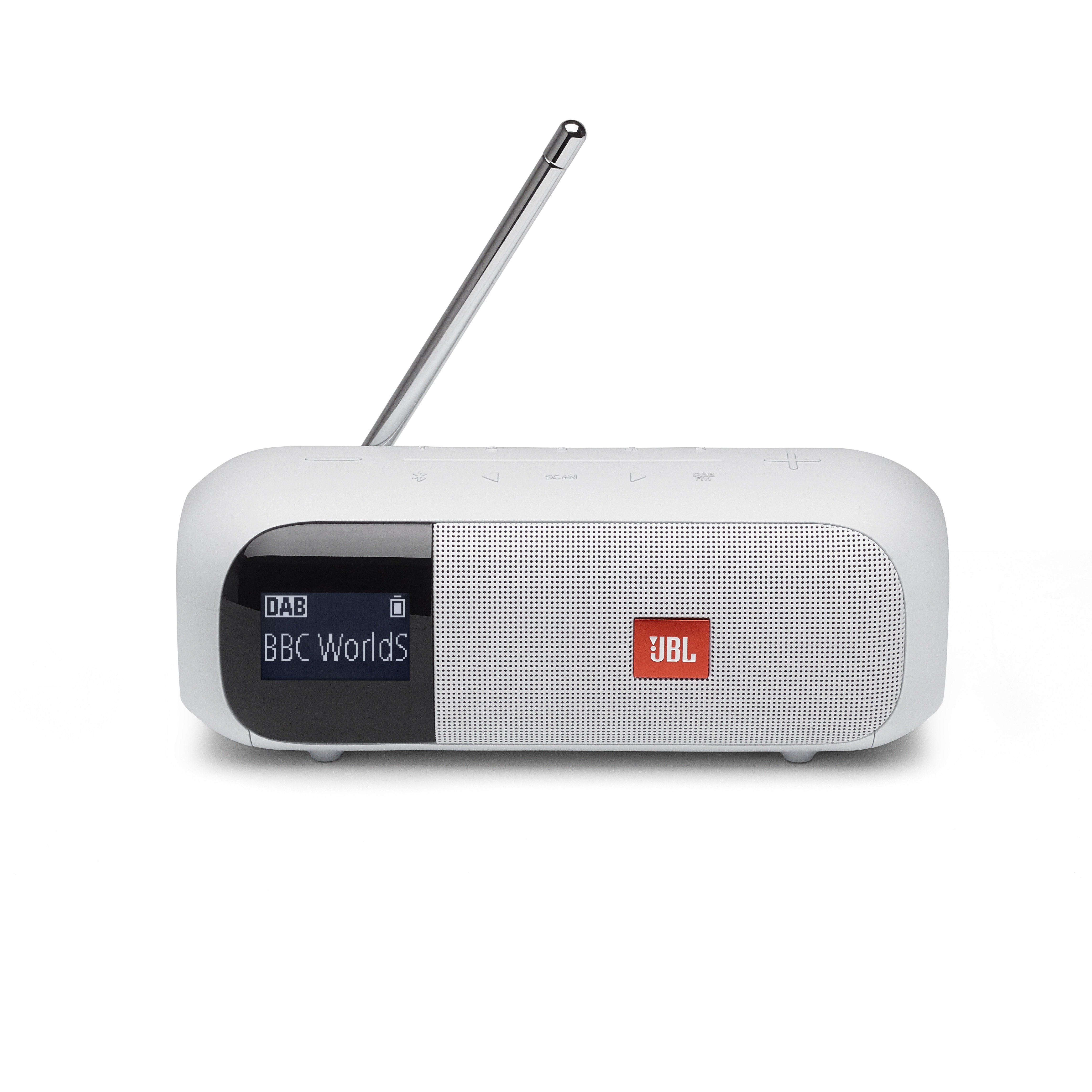 JBL Tuner 2 Bluetooth luidspreker FM radio Wit