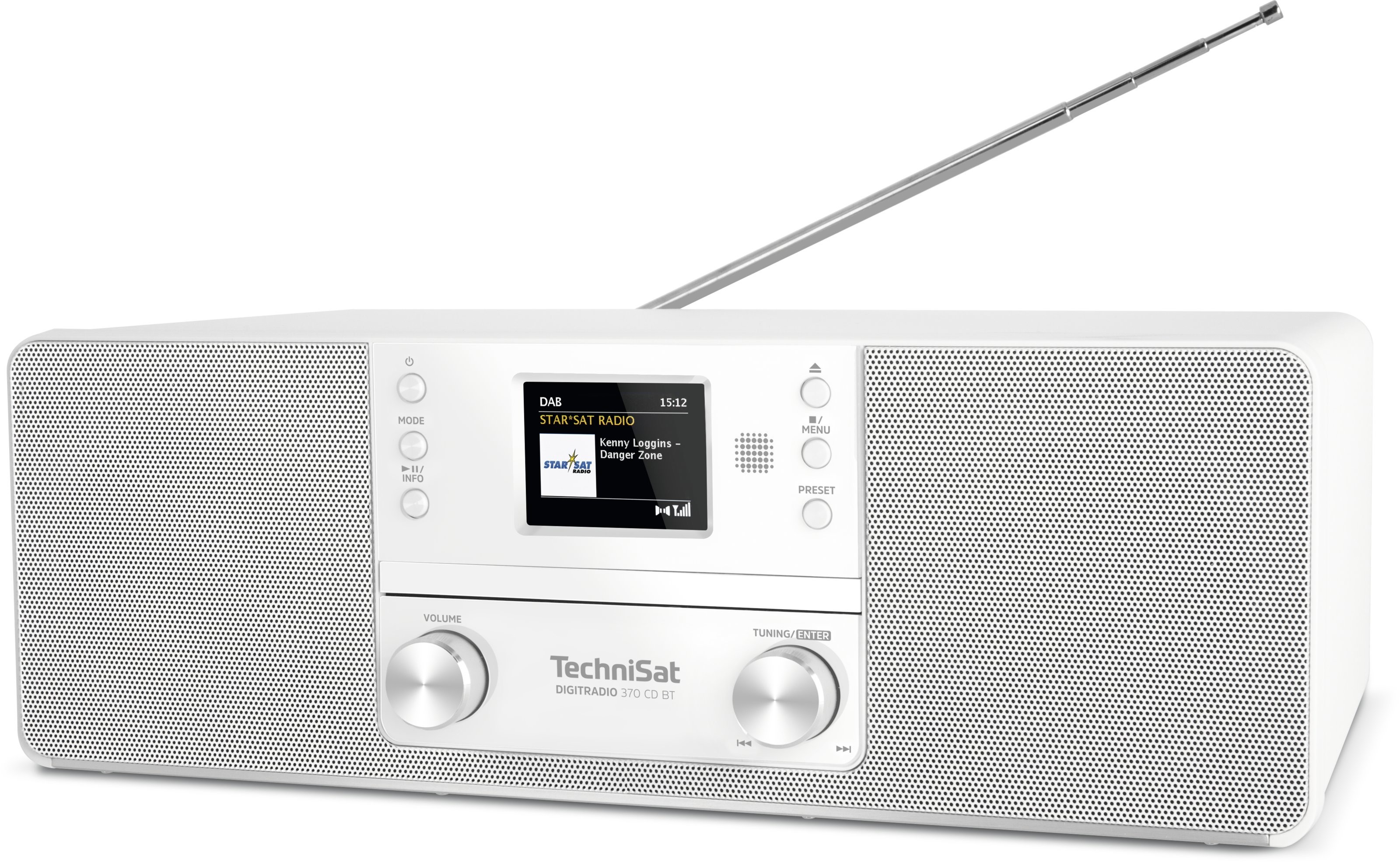 TechniSat Digitradio 370 CD BT DAB radio Wit