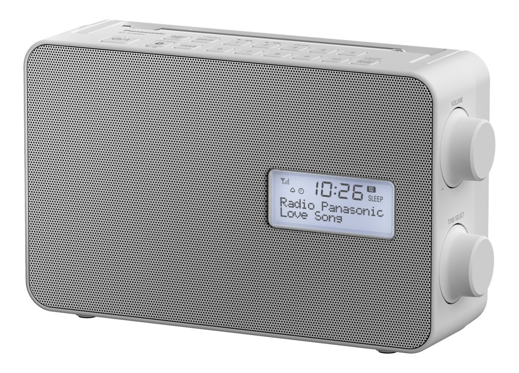 Panasonic RF D30BTEG, DAB+ radio Draagbaar Digitaal Grijs, Wit online kopen