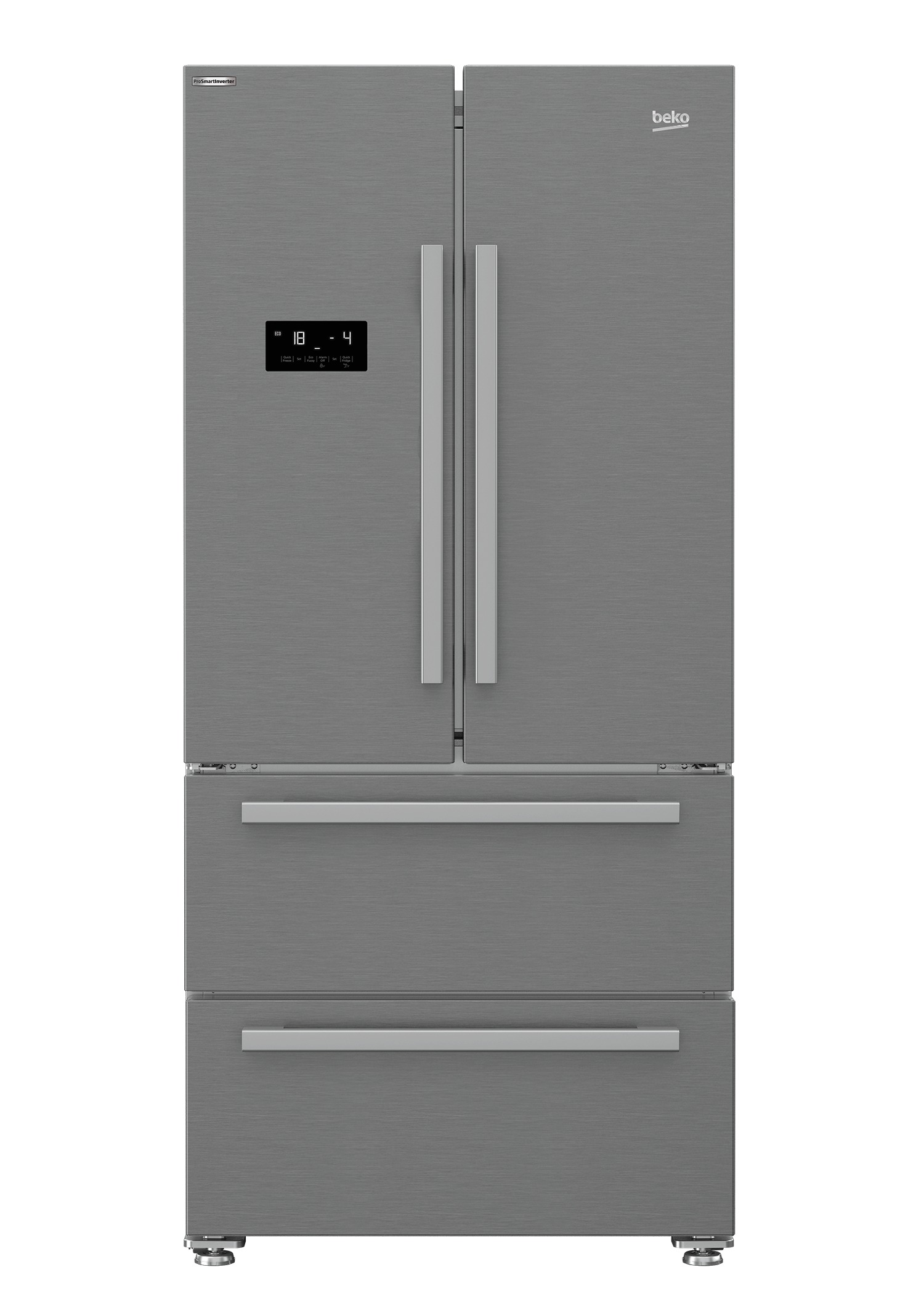 Beko GNE60531XN Amerikaanse koelkast Rvs online kopen