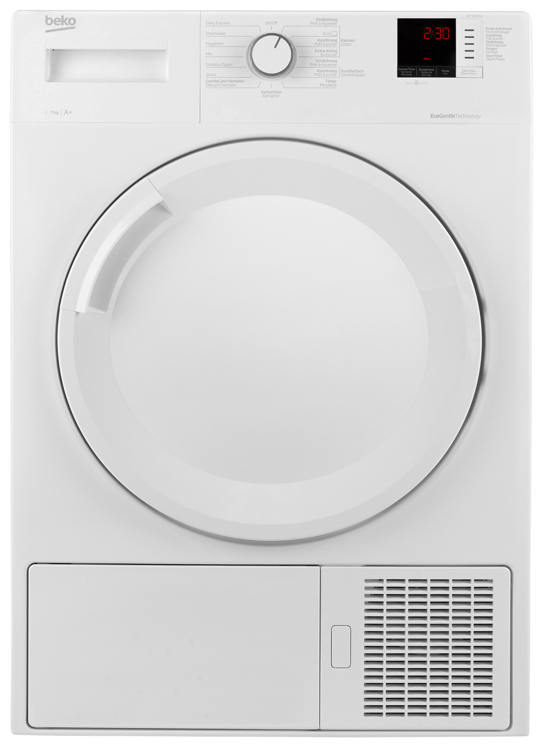 Beko DF7330PXO Afvoerdroger