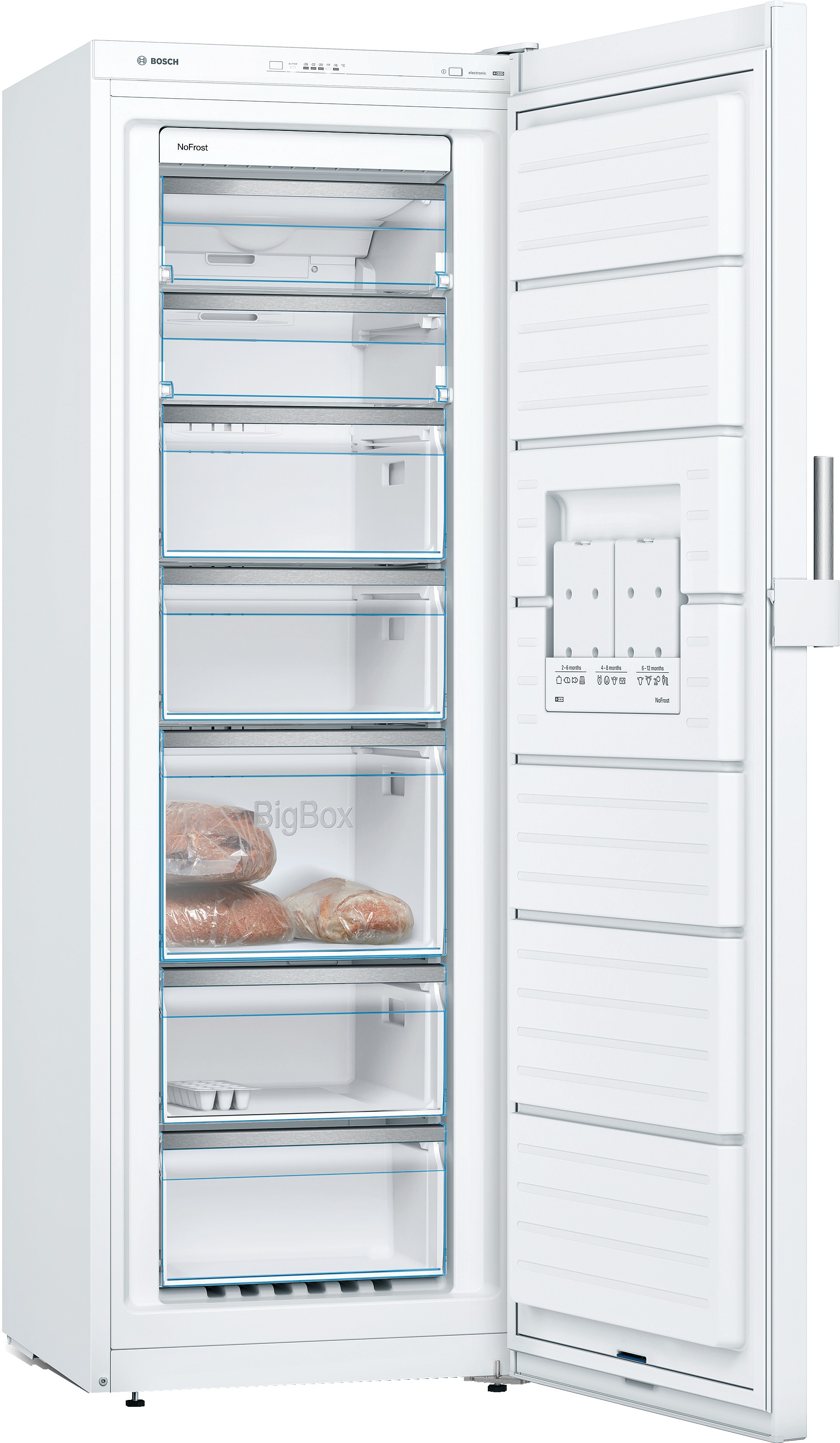 Bosch GSN33EWEV EXCLUSIV Vriezer Wit