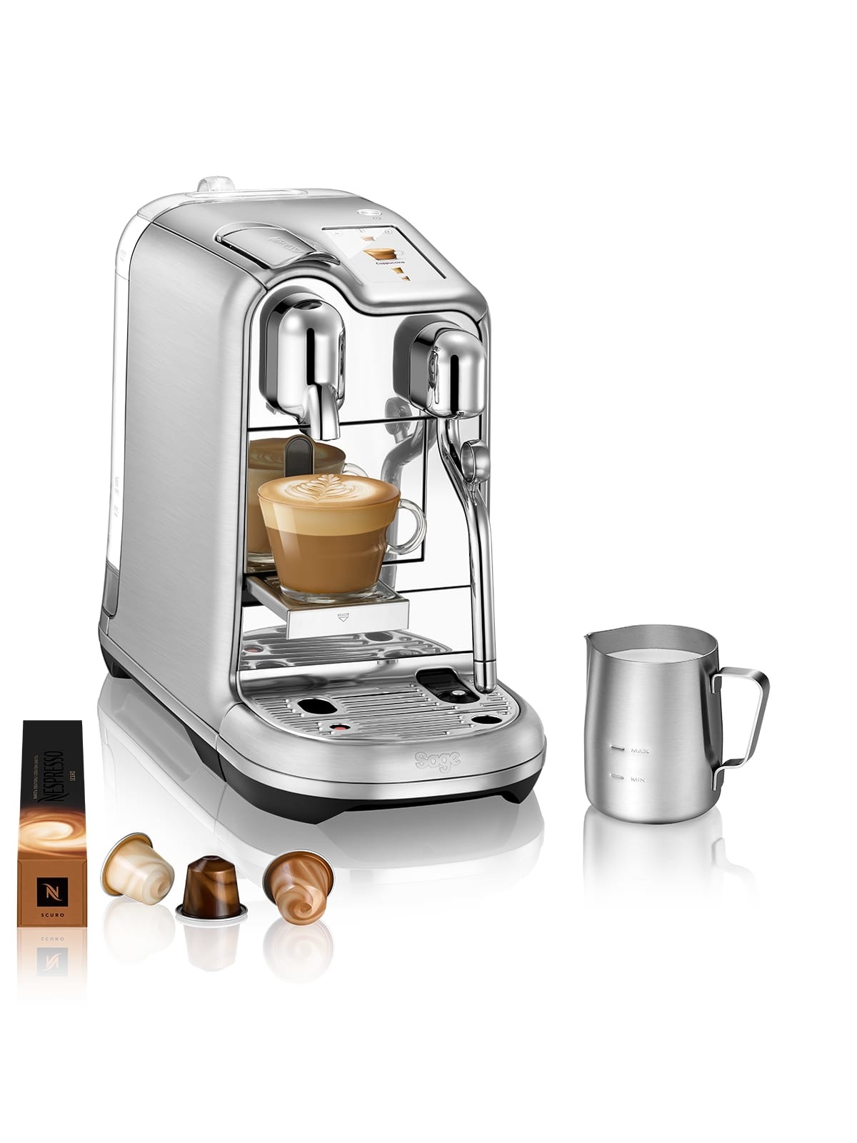 Sage Nespresso Creatista Pro SNE900BSS Stainless Steel