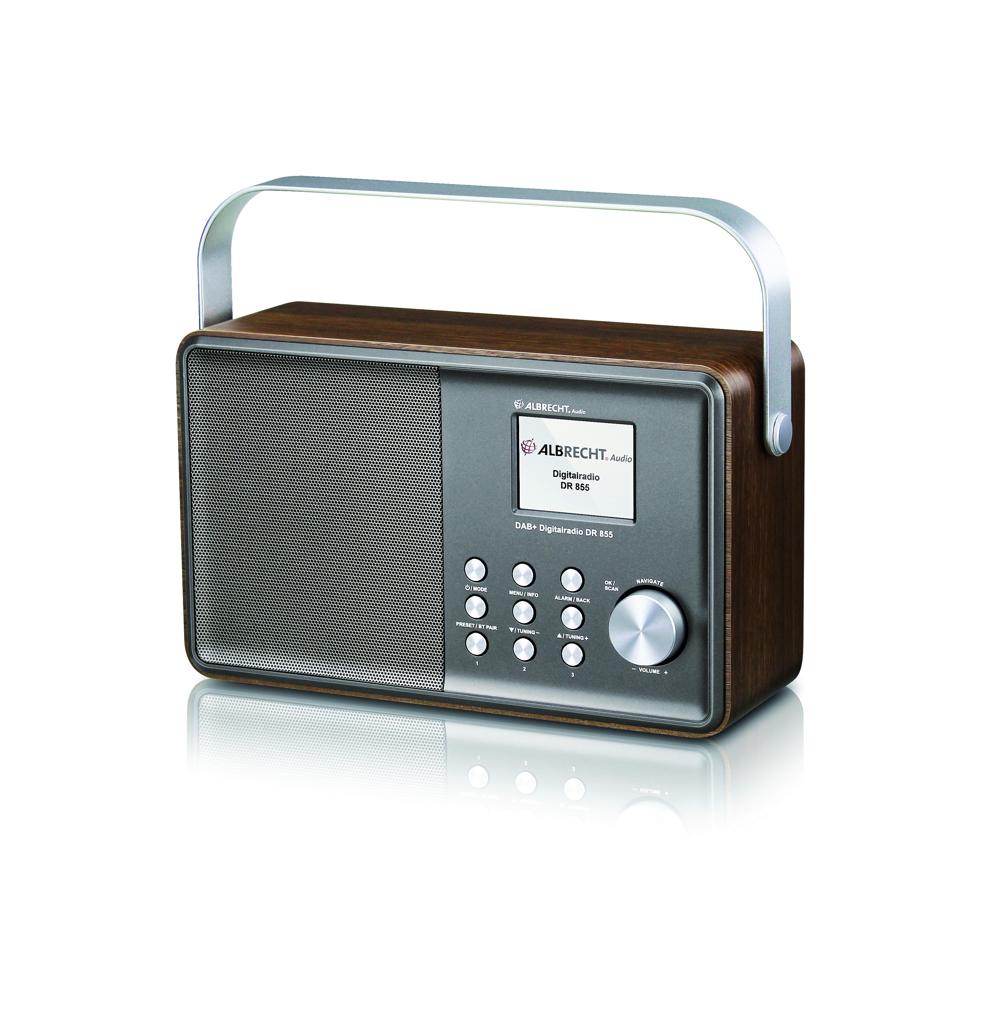 Albrecht DR 855 DAB radio Zwart