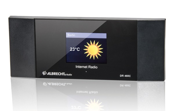 Albrecht DR 460 C Internet radio Zwart