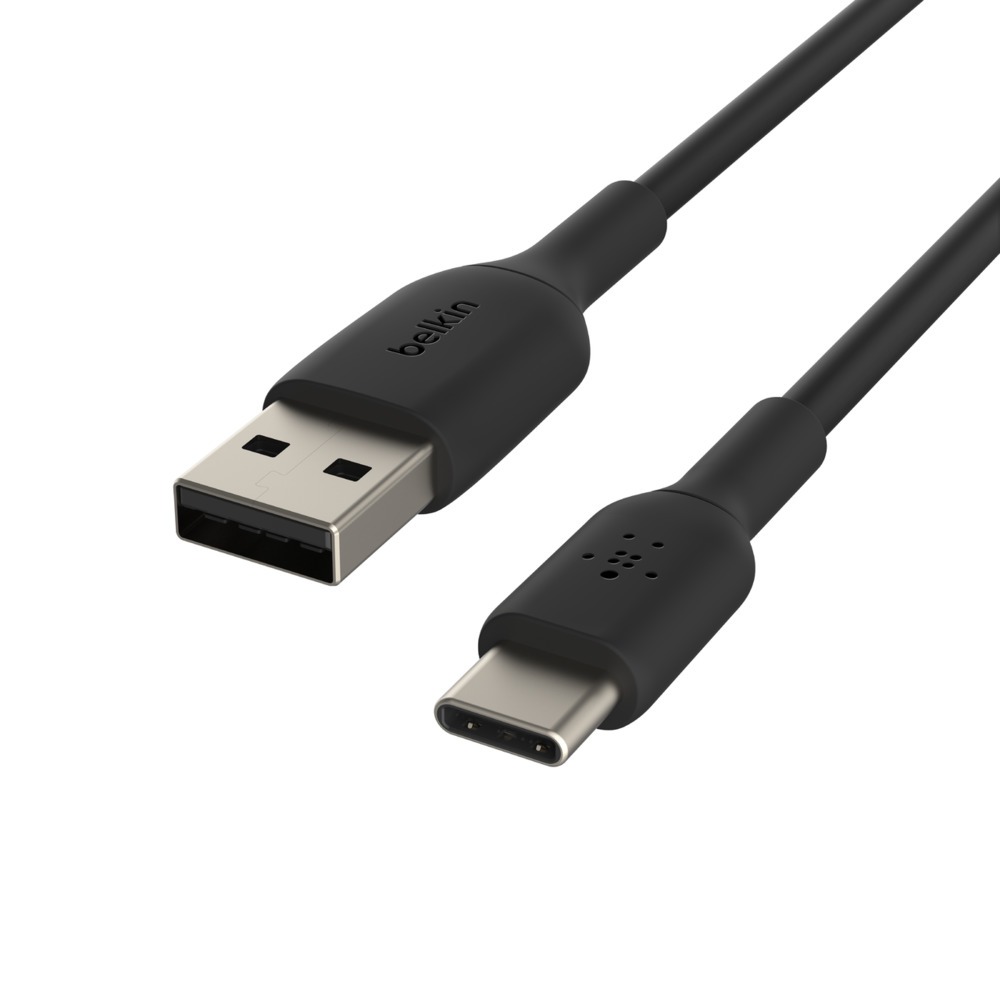 Belkin CAB001BT3MBK USB-kabel 3 m USB A USB C Zwart