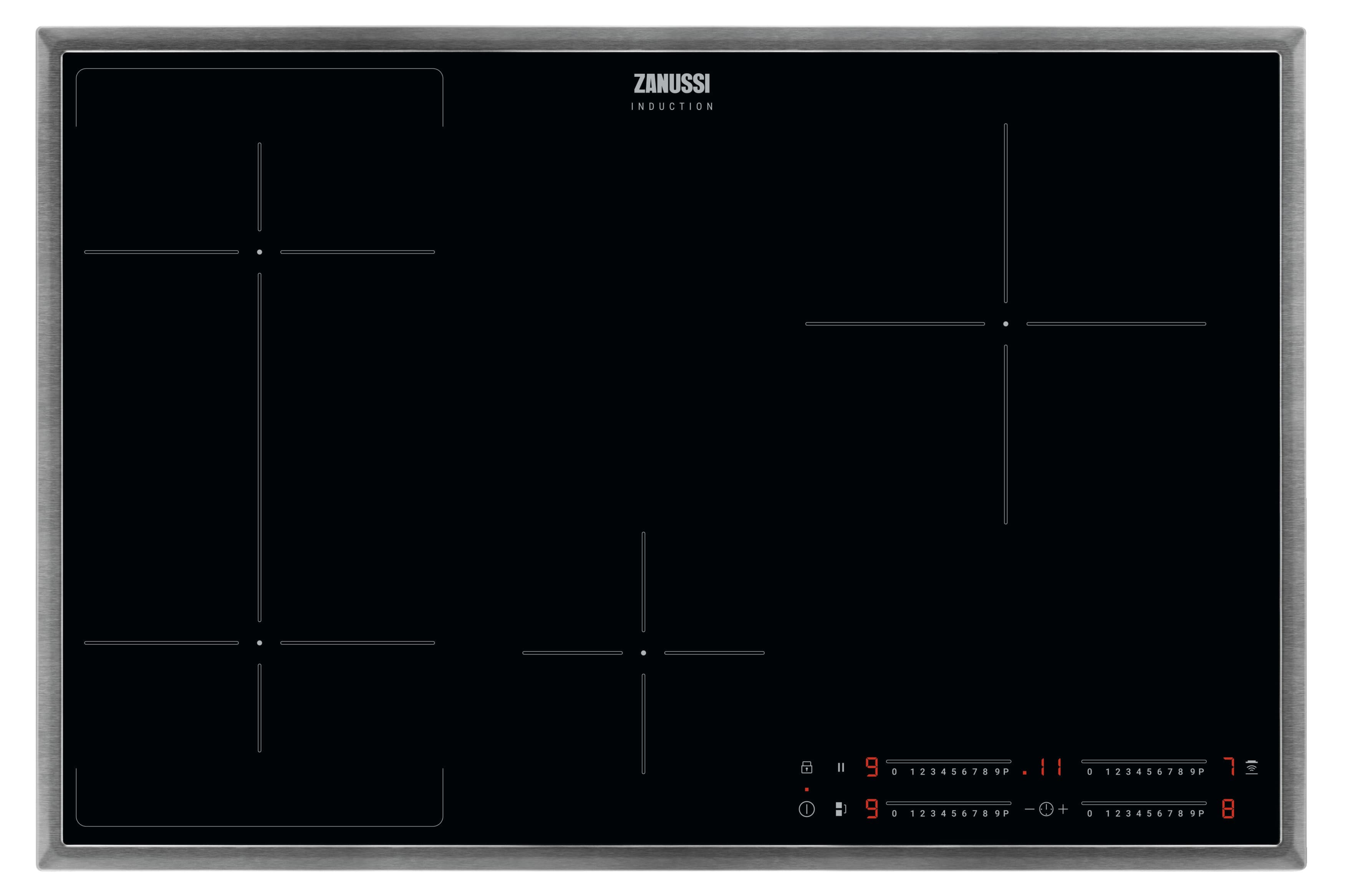 Zanussi ZIFN844X Inductie inbouwkookplaat