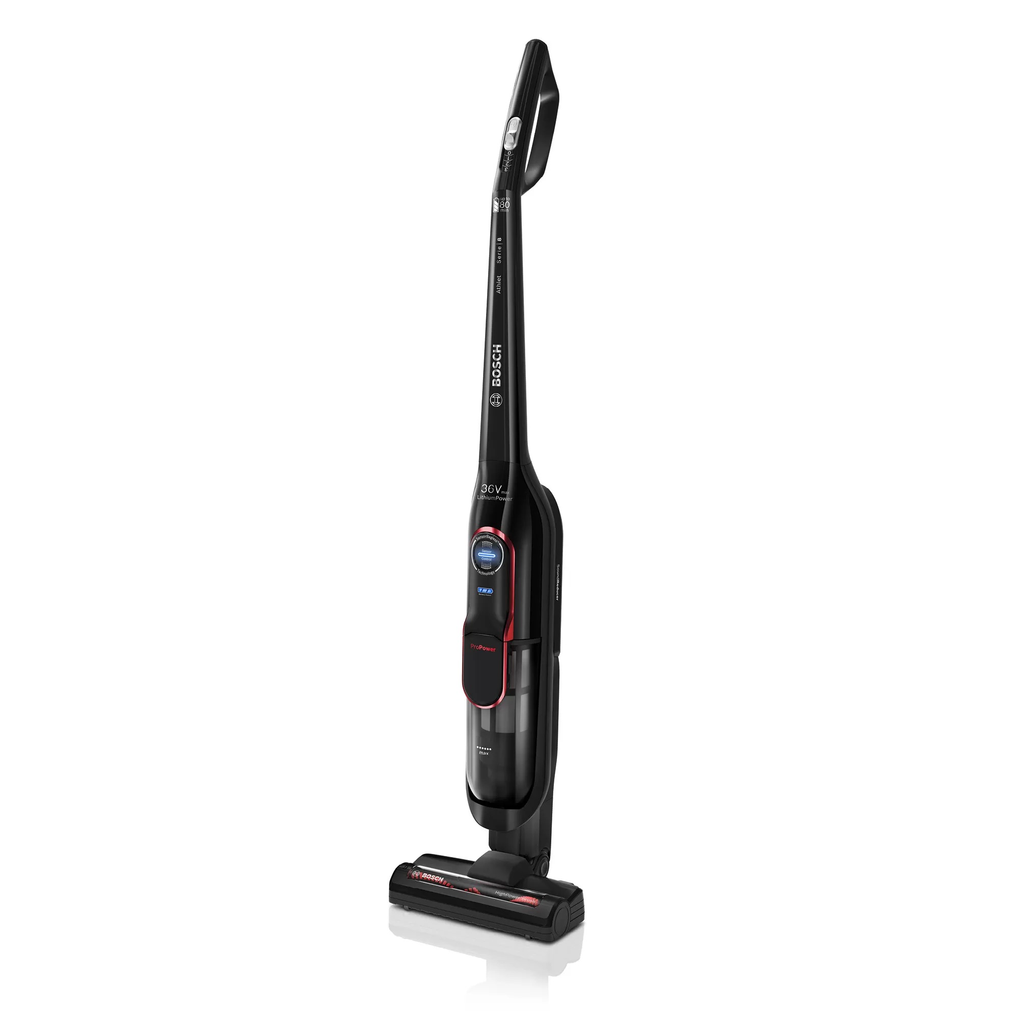 Bosch BBH87POW1 Steelstofzuiger zonder zak Zwart