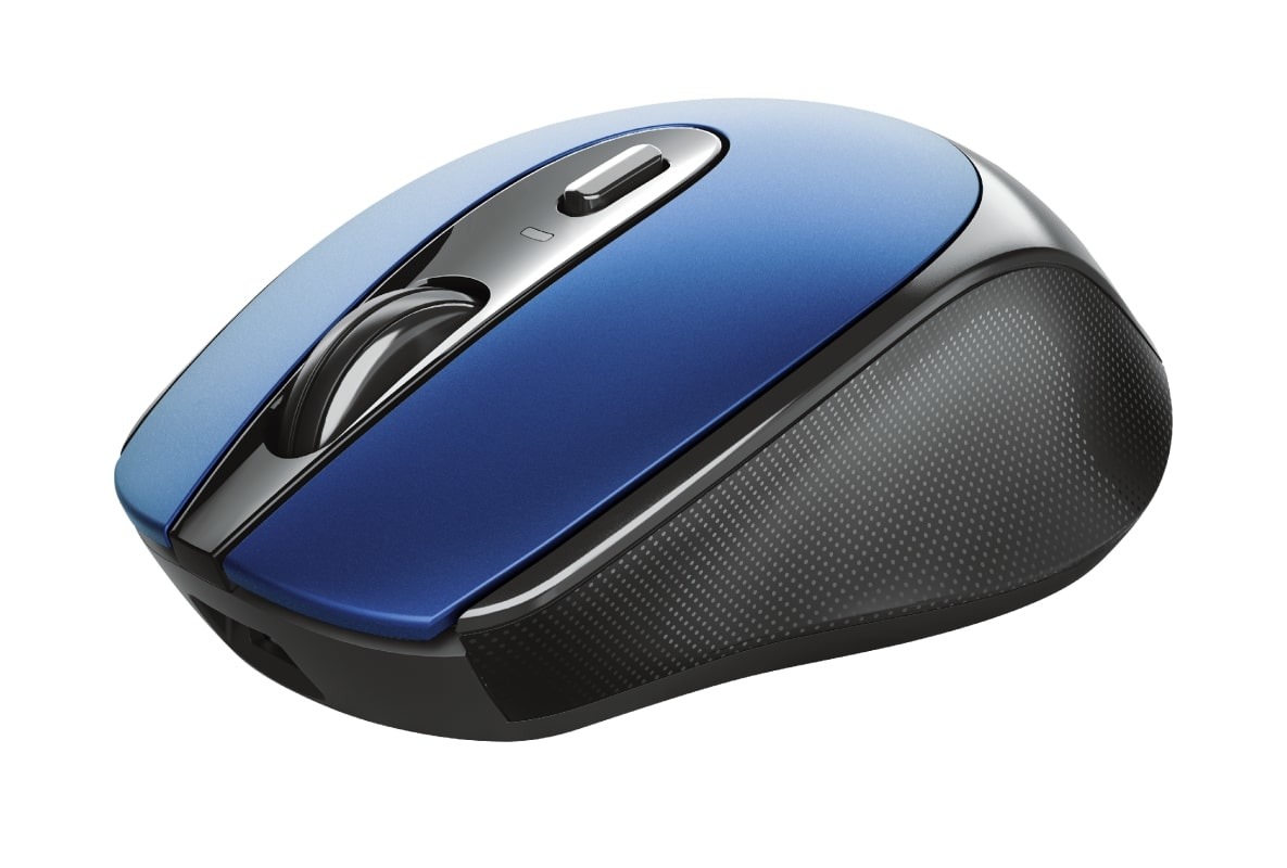 Trust ZAYA WRL RCHRGABLE MOUSE Muis Blauw