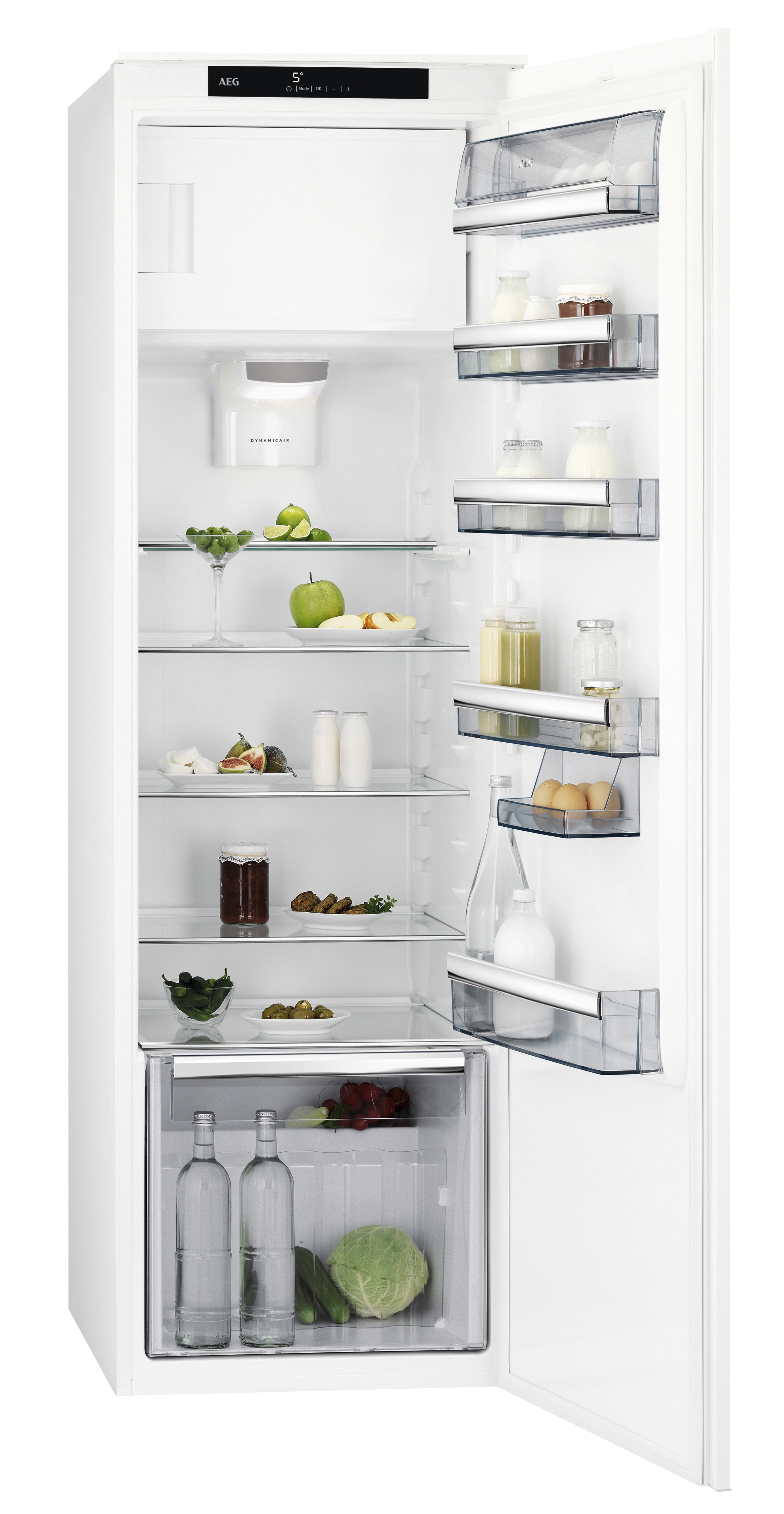 AEG SFE818F1DS Inbouw koelkast met vriesvak Wit online kopen