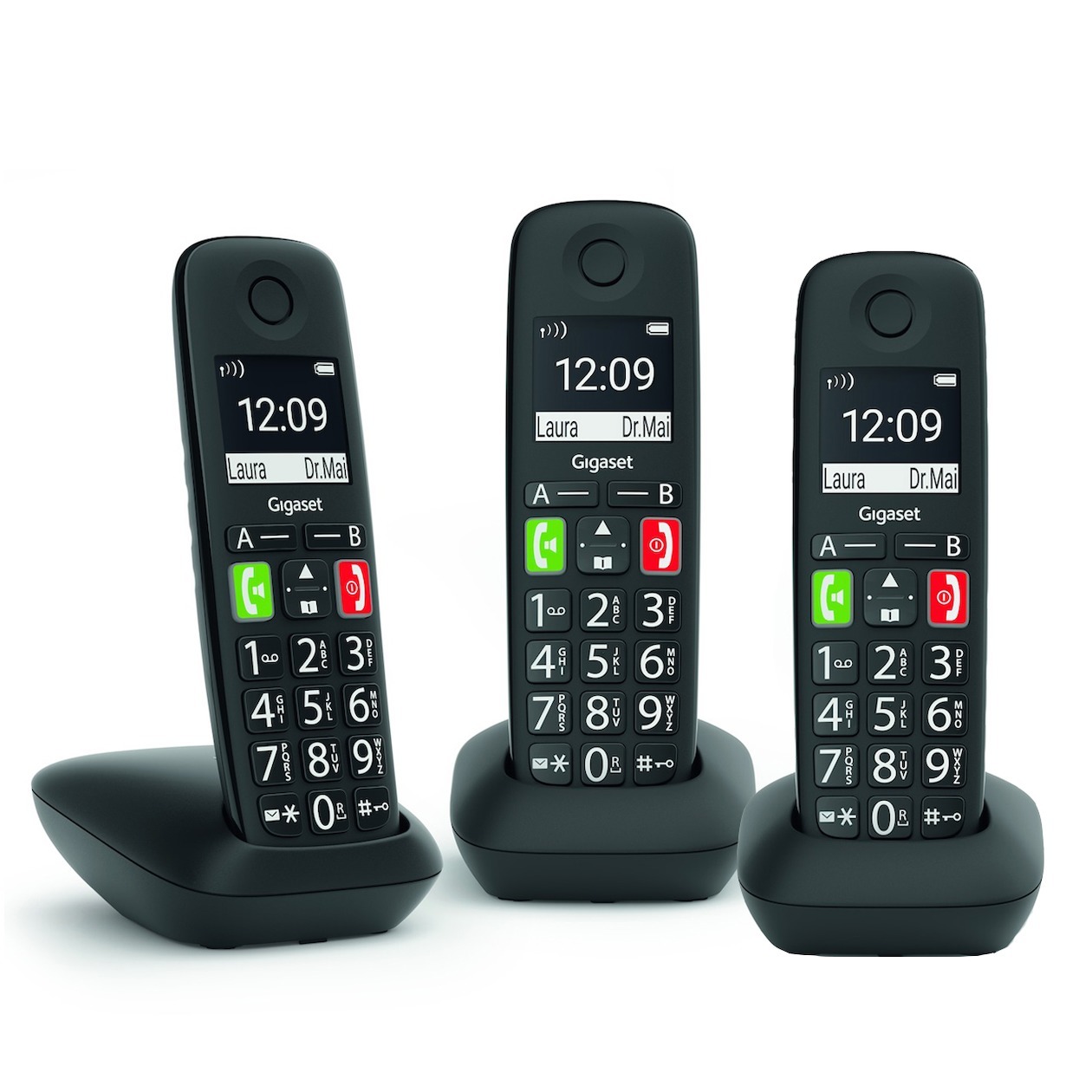 Gigaset E290R trio Dect telefoon