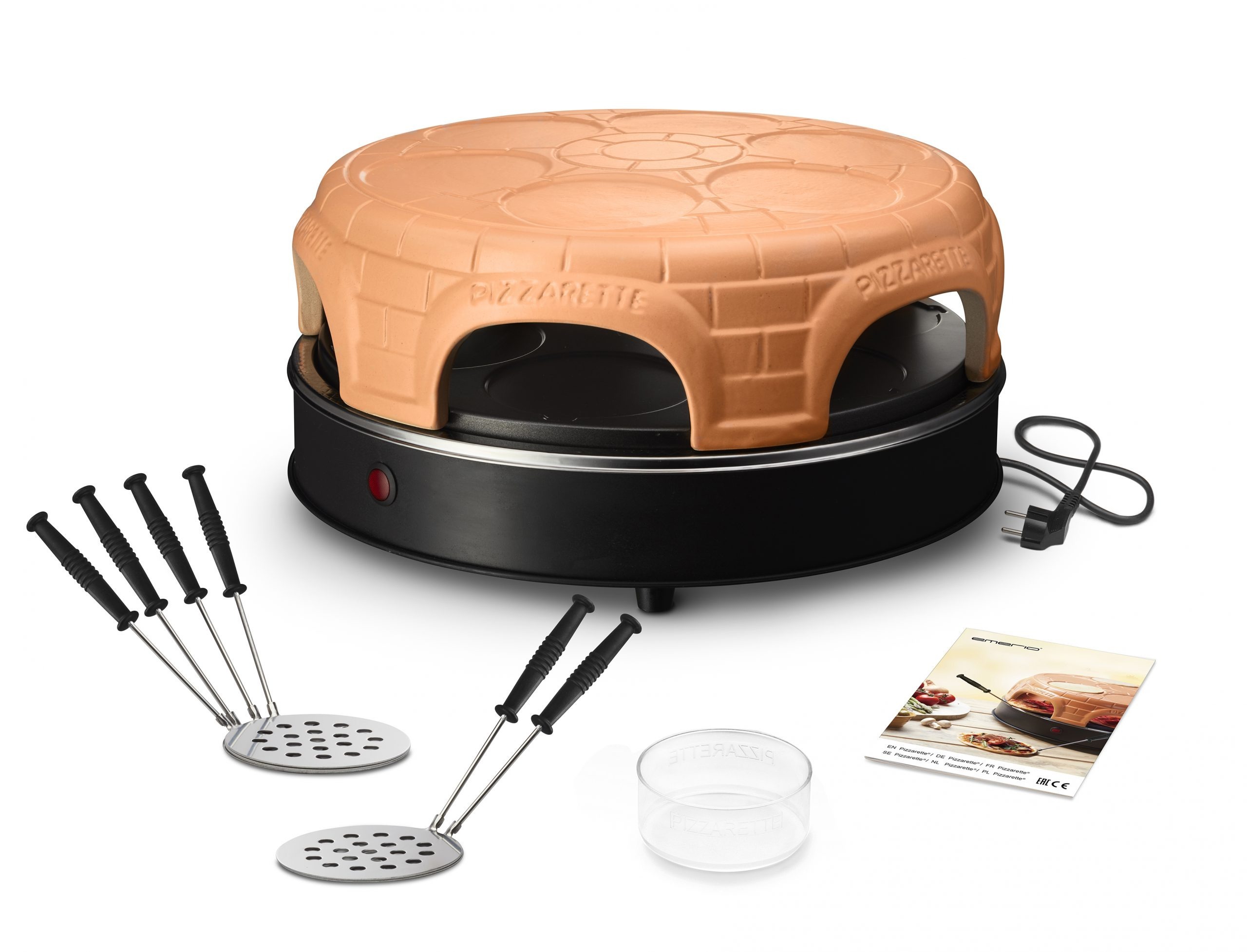 Emerio PO115848.1 Pizzamaker Zwart