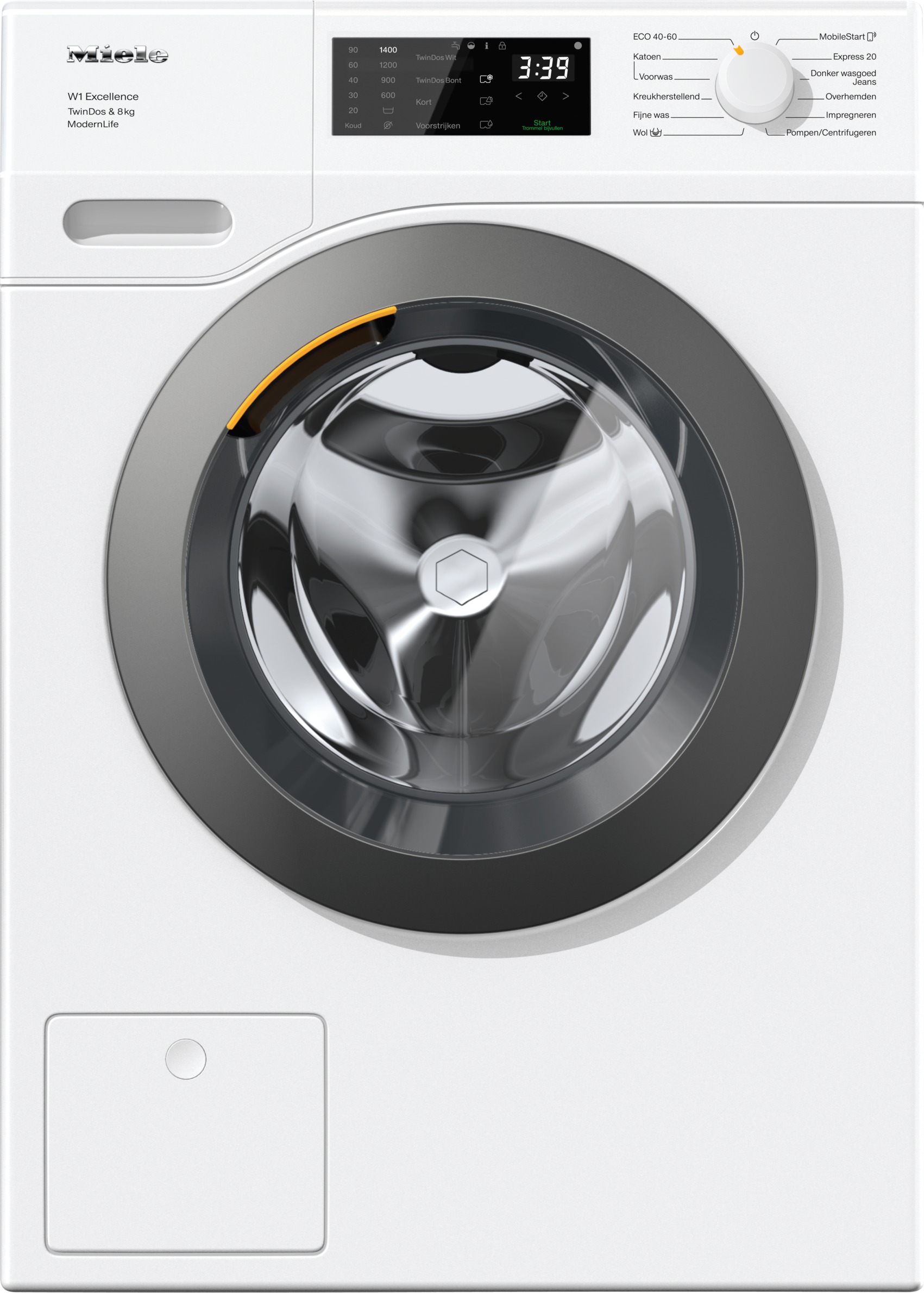 Miele WED 675 WPS TwinDos Wasmachine Wit