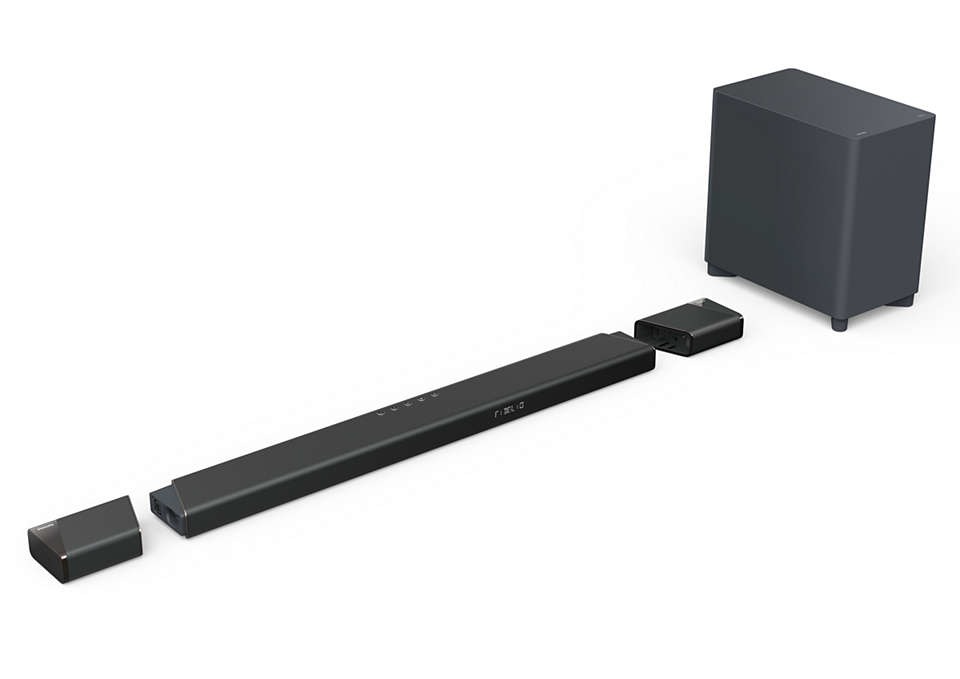 Philips Fidelio SoundBar met draadloze subwoofer B97/10(Zwart ) online kopen