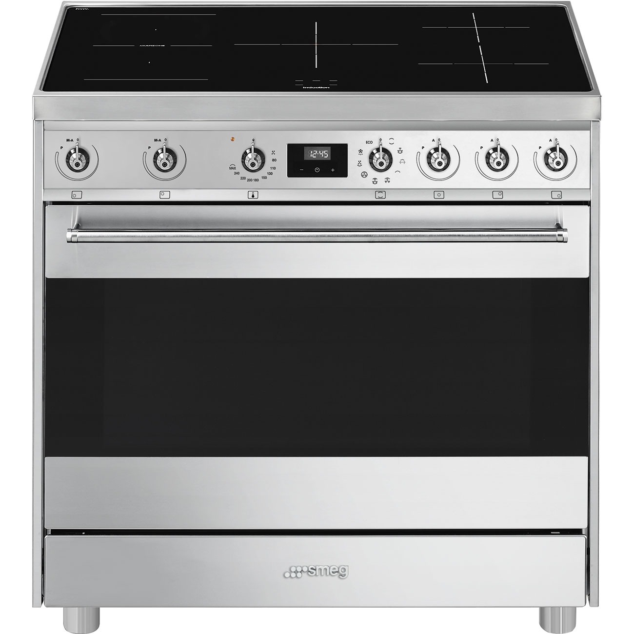 Smeg C9IMX9 1 Inductie fornuis Rvs online kopen