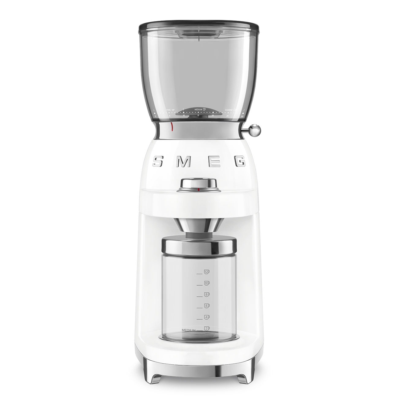 Smeg CGF01WHEU Koffiemolen Wit aanbieding