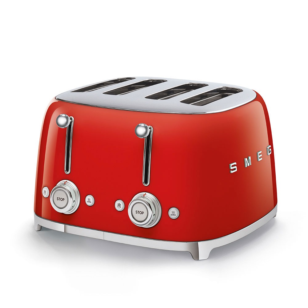 Smeg TSF03RDEU Broodrooster Rood