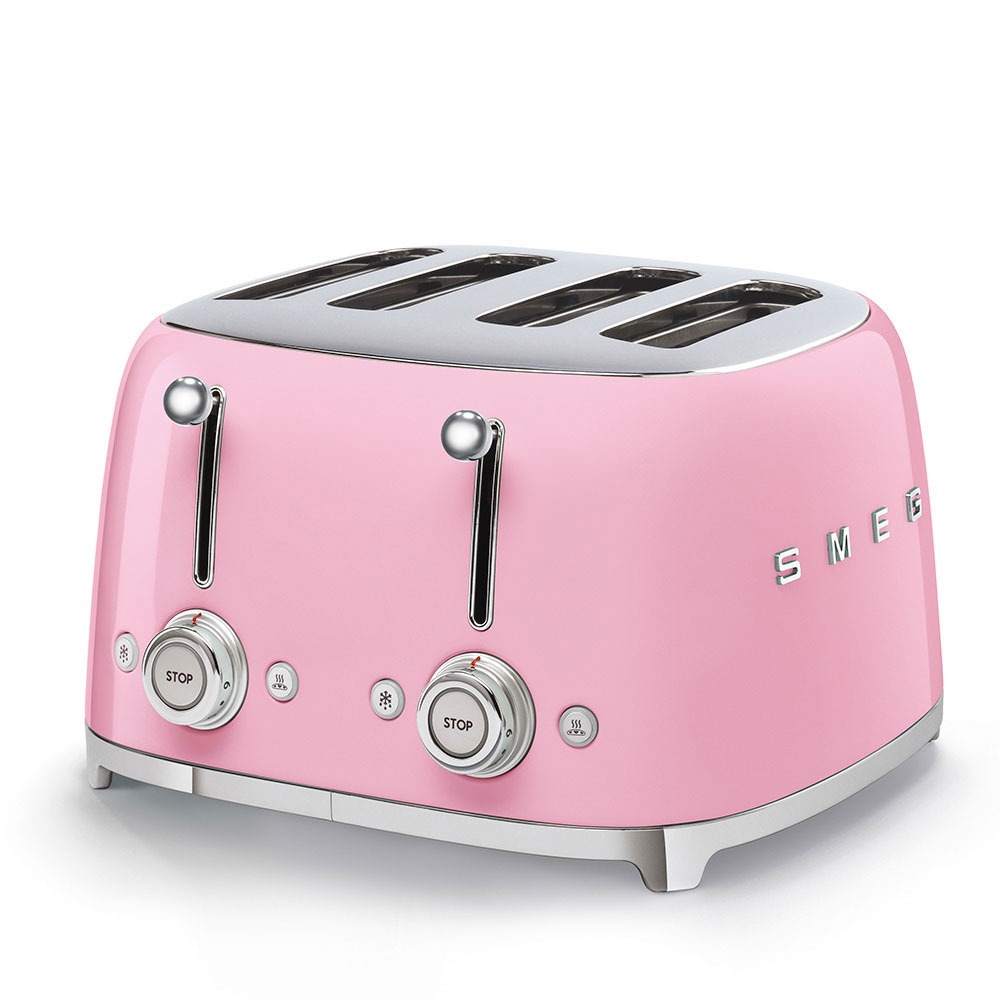 Smeg TSF03PKEU Broodrooster Roze