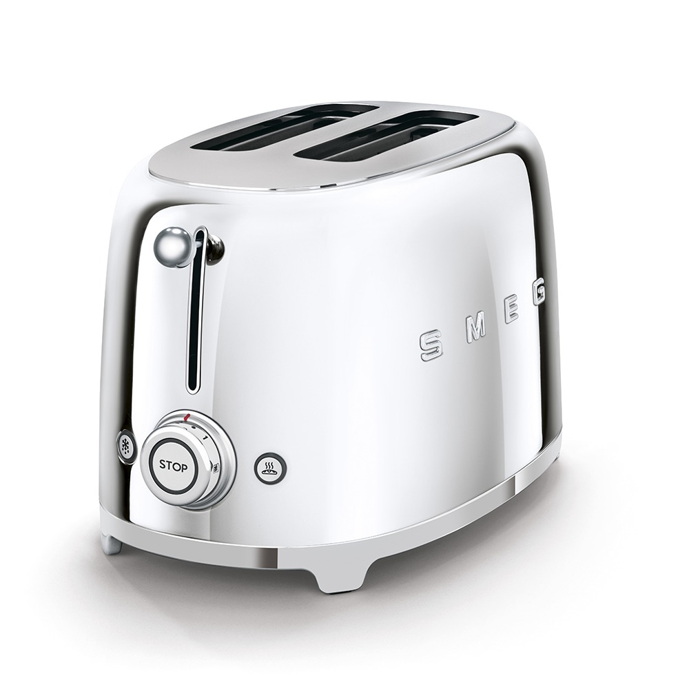 Smeg TSF01SSEU Broodrooster Grijs