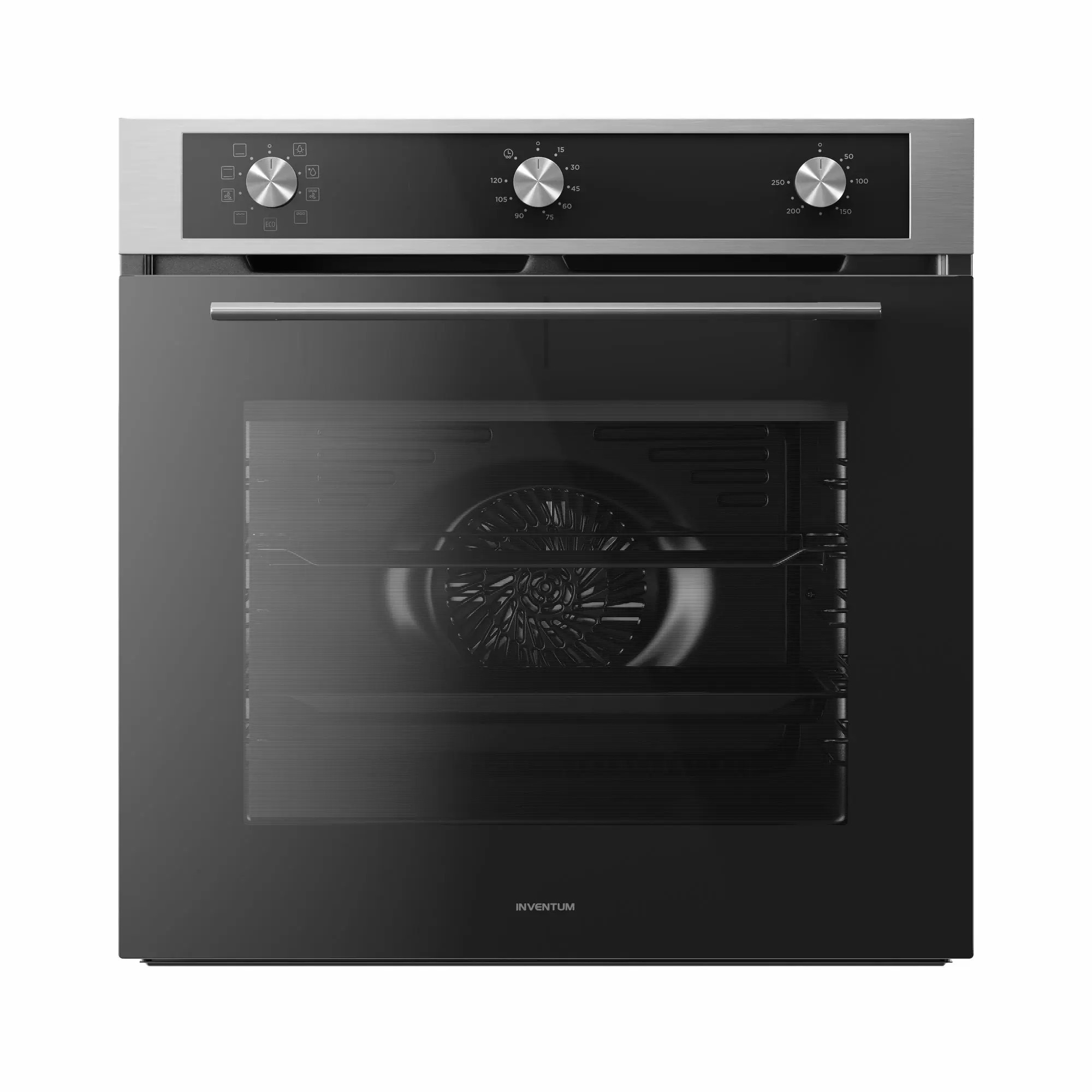 Inventum IOH6072RK Inbouw oven Zwart