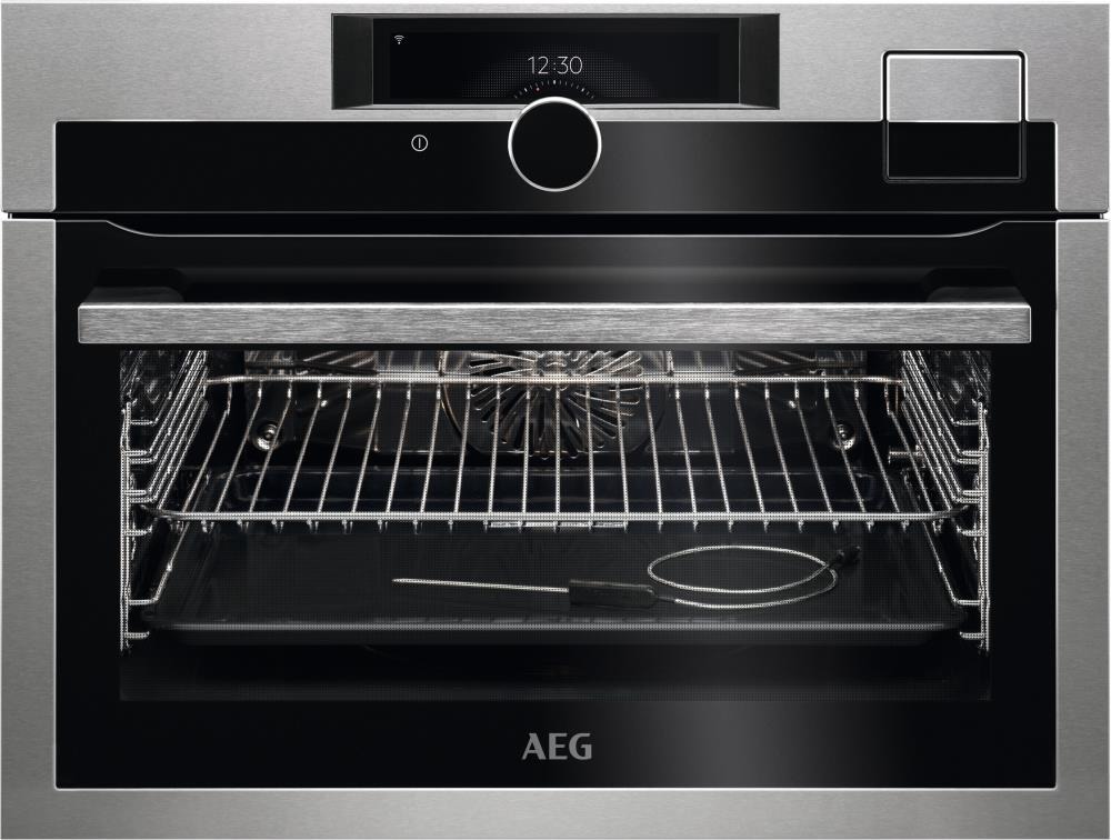 AEG 9000 serie SteamPro Combi hetelucht en stoomoven KSE998290M online kopen