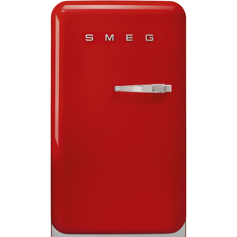 Smeg FAB10LRD5 vrijstaande koelkast met vriesvak, linksdraaiend, rood