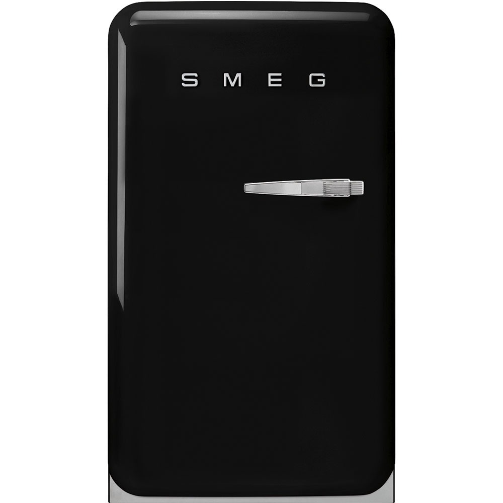 Smeg FAB10LBL5 vrijstaande koelkast met vriesvak, linksdraaiend, zwart