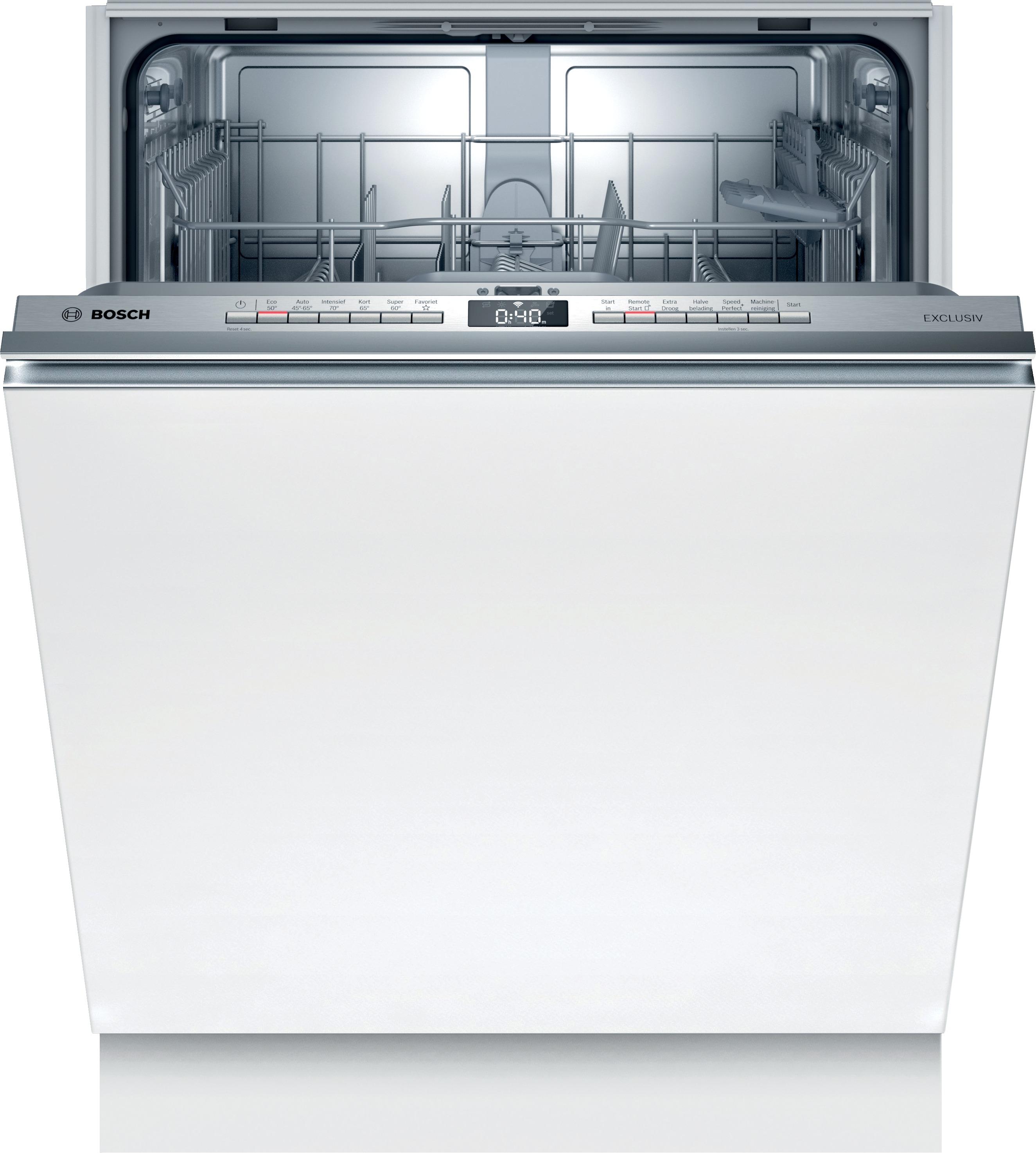 Bosch SMV4HUX00N EXCLUSIV Vaatwasser Wit