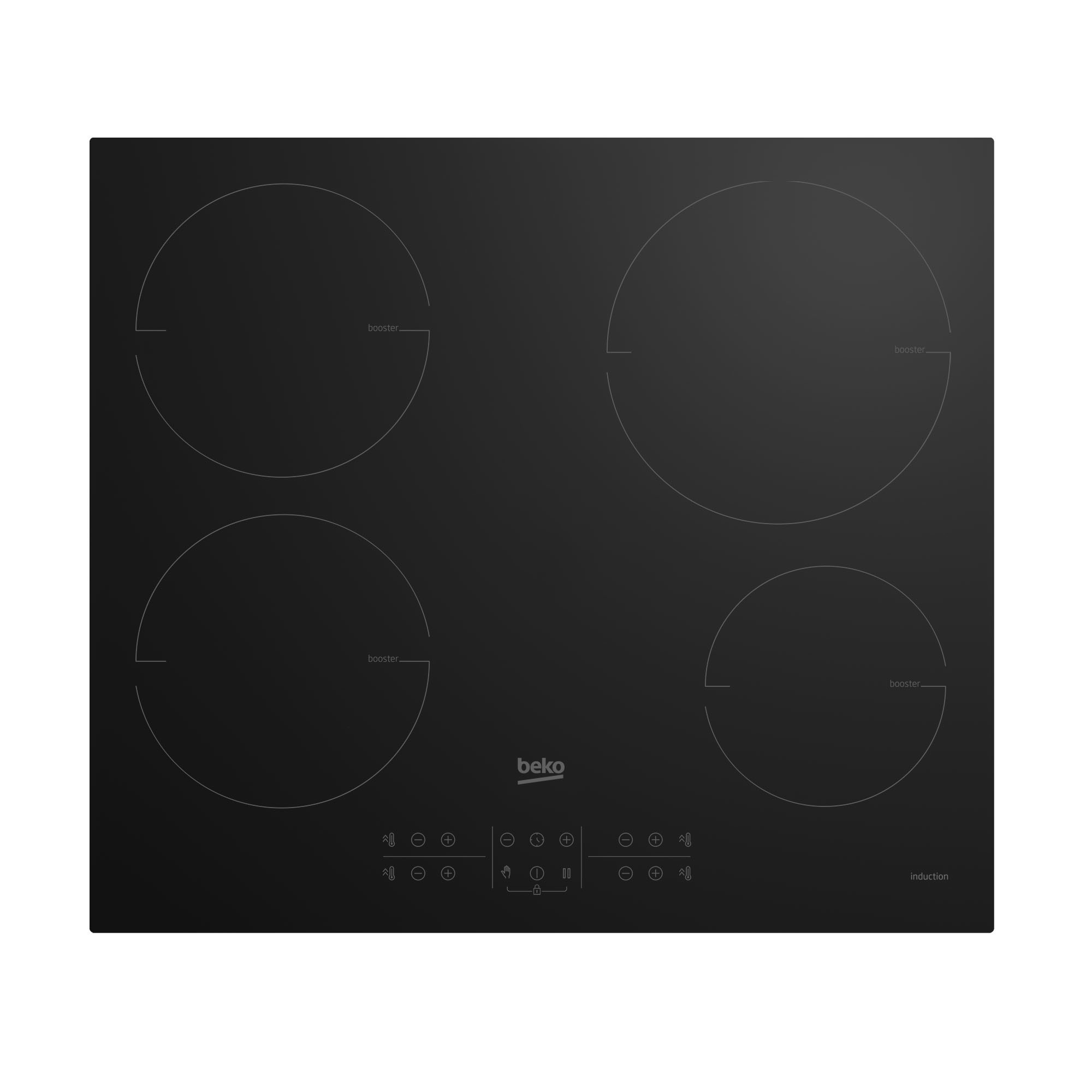 Beko HII64210MT Inductie inbouwkookplaat Zwart