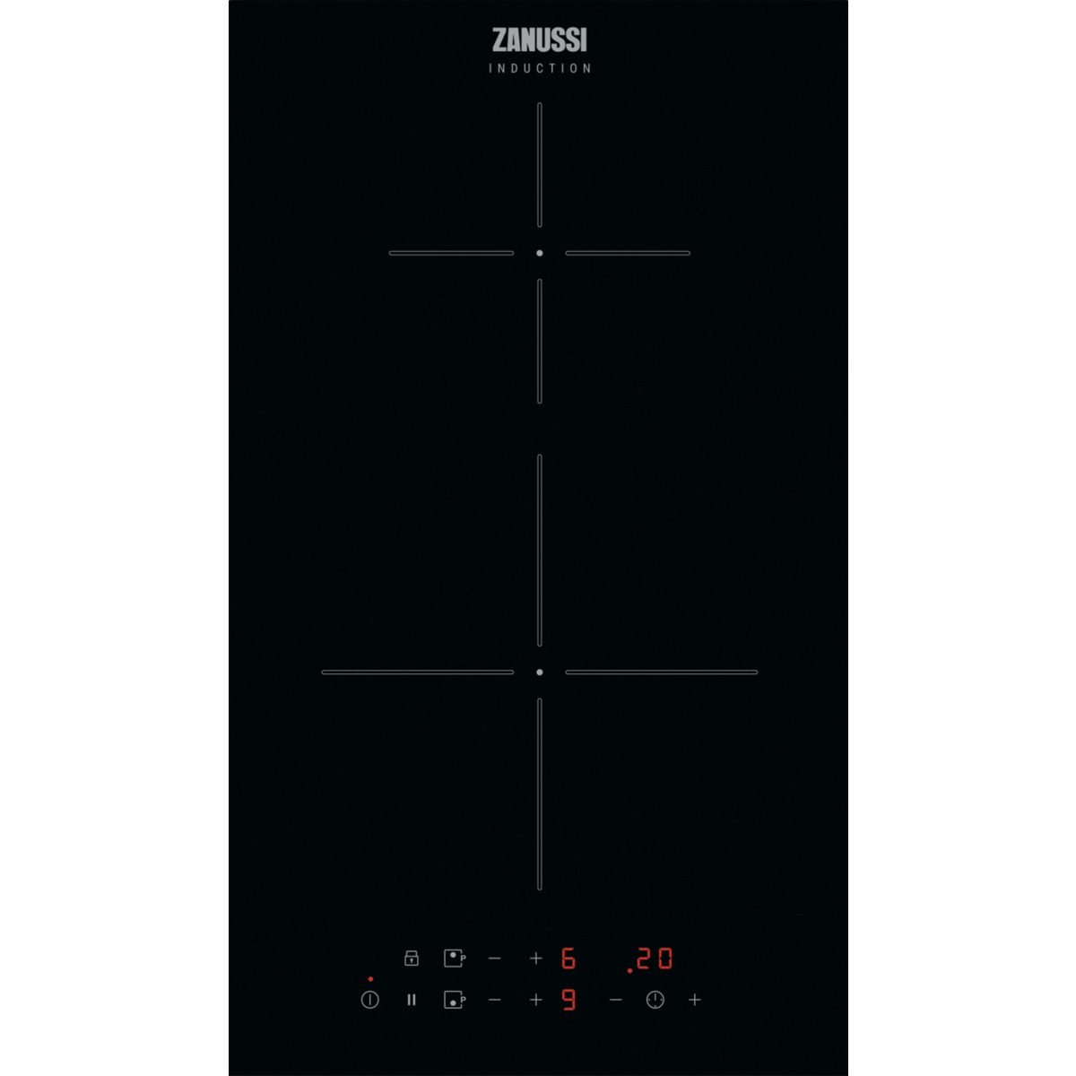 Zanussi ZITN323K Inductie inbouwkookplaat Zwart