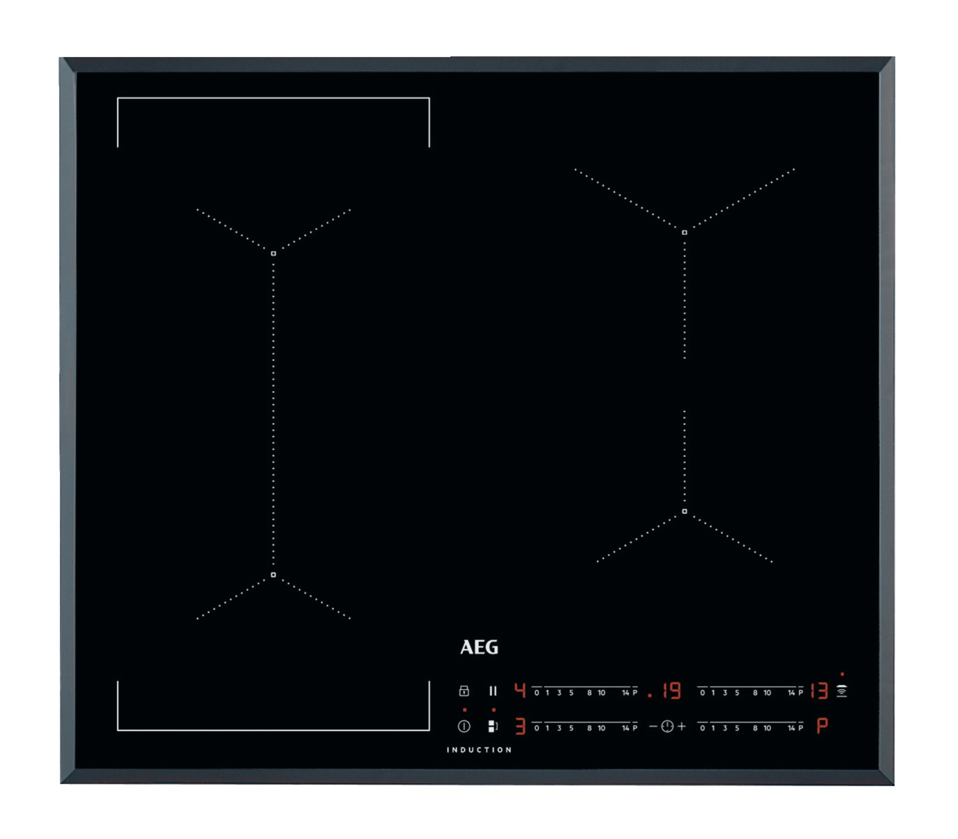 AEG ILB64443FB Inductie kookplaat Zwart