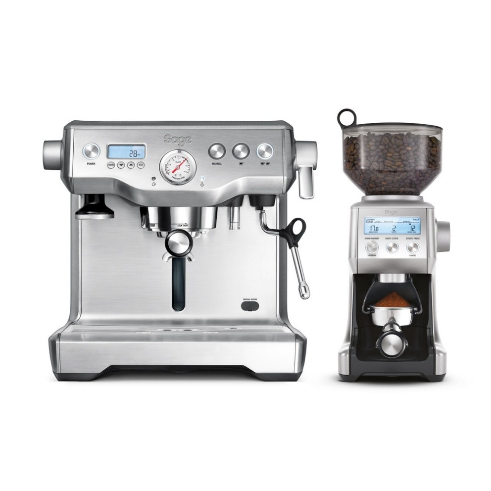 Sage THE DYNAMIC DUO Espresso apparaat Rvs