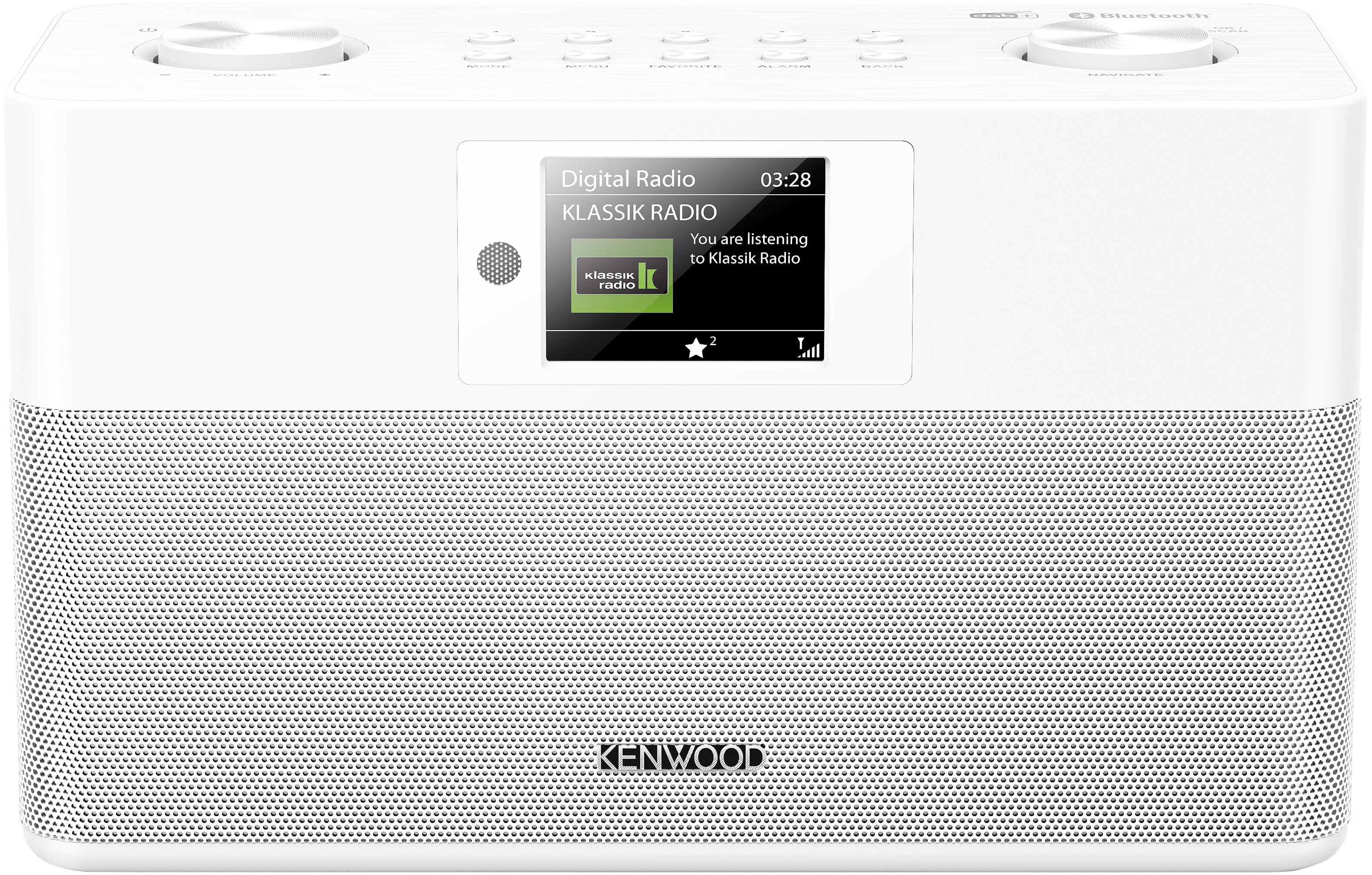 Kenwood CR-ST80DAB-W DAB radio Wit