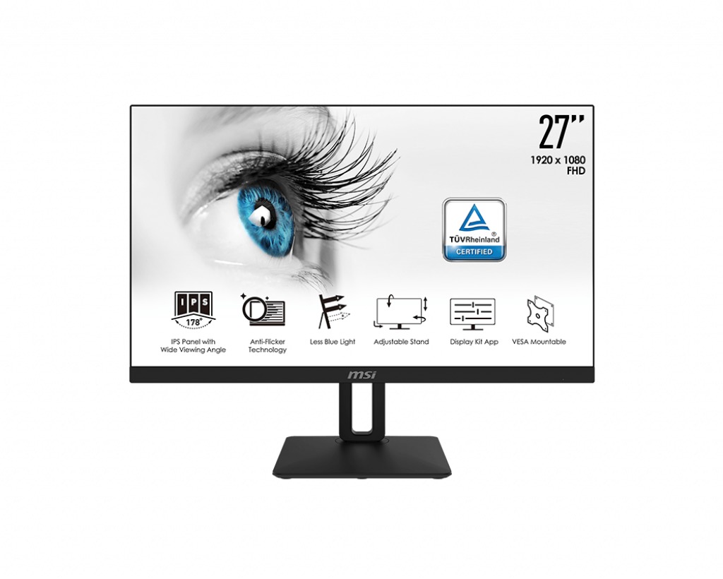 MSI Pro MP271P Monitor Zwart online kopen